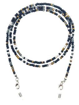 Zonnebrilkoord / Brillenkoord - Beads Black