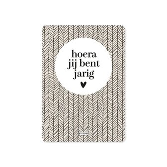 Basic / Kaart / Hoera jij bent jarig