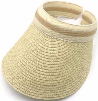  Zonneklep Beige Cap