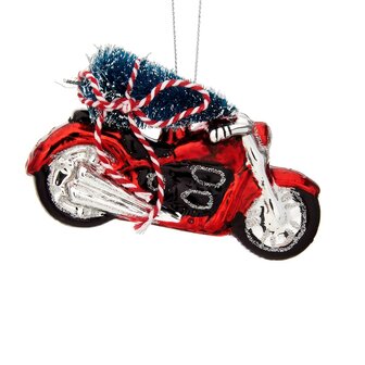 Motor Kerstbal met Kerstboom