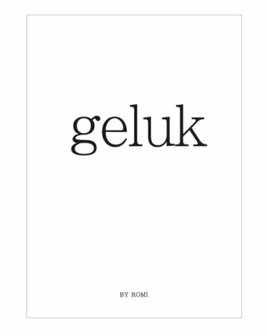 KAART GELUK