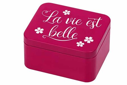 KADOBLIK-LA VIE EST BELLE- 12X10XH6,2CM