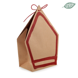 Cadeauzak Mijter 25x18x8cm 