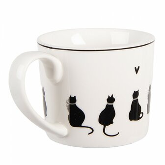 Mok met Katten en Hartje