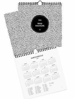 Weekkalender 2026 overzichtelijke weekplanner ZOEDT