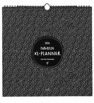 Familieplanner 2026 - extra grote planner voor gezinnen - 6 tot 8 personen ZOEDT