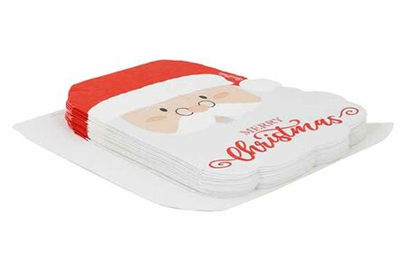 Servetten Kerstman 33 cm
