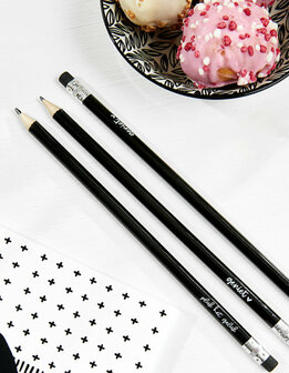 Potlood met hartjes, Zoedt.