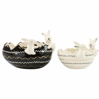 &nbsp;EIERSCHALEN/SERVEERSCHAAL&nbsp;PASEN SET VAN 2 STUKS.