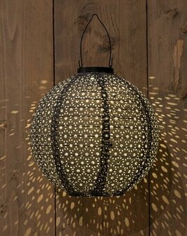 LAMPION SOLAR HANGLAMP LAMPION MAROKKO 25CM