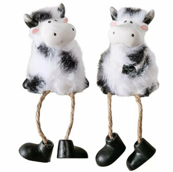 Bungelbeentjes Koe 12x6x8cm