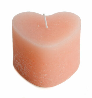 Kaars hartje roze - mooi cadeau voor Moederdag ZOEDT