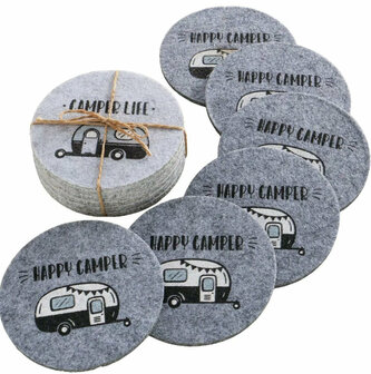 Onderzetter Camper 6-dlg