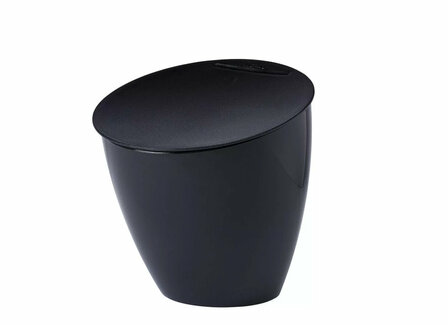 Afvalbakje aanrecht calypso black MEPAL 2 liter