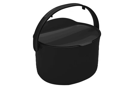 Afvalbakje/afvalemmer 3,3 L aanrecht 24X20.5X17CM