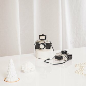 Kersthanger/Kerstbal - Camera - Glas 