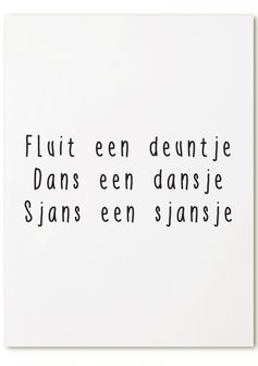 Kaart  | FLUIT,DANS,SJANS