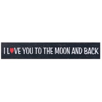  I love you to the moon and back