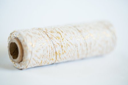 Bakkerstouw | Twine Gold White