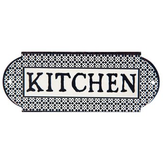 Tekstbord Kitchen | Metaal