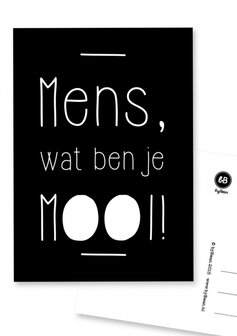 Kaart | Mens wat ben je mooi!