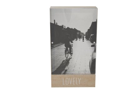 Fotolijst| LOVELY 10X3.5X18CM