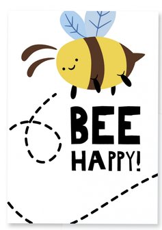 Kaart | Bee Happy/Color Bee