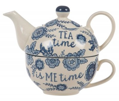 Tea for one Sass &amp; Belle Tea time.. Blauw