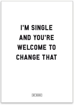 Kaart I&#039;m Single...