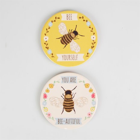 Onderzetters BEES, Bijen