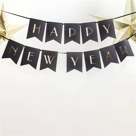 Nieuwjaar slinger Banner | Happy New Year