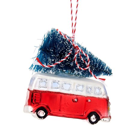Kerst-auto hang bus