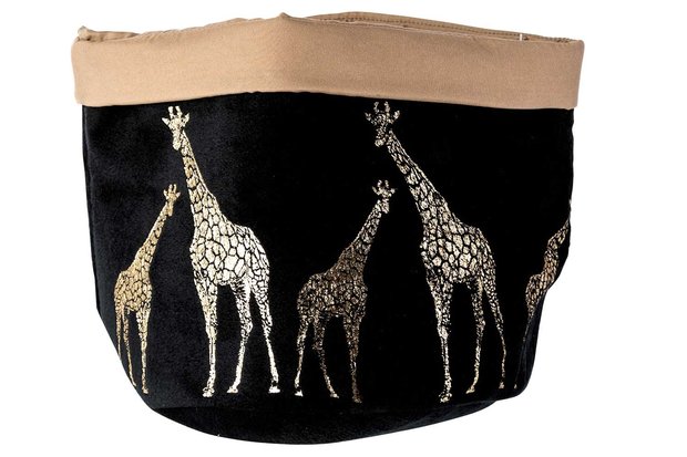 Mand ZAK GIRAFFE BRUIN/ZWART TEXTIEL SET 2