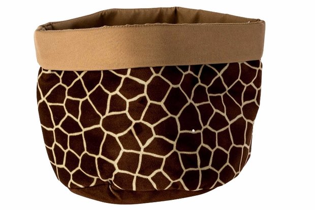 Mand ZAK GIRAFFE BRUIN/ZWART TEXTIEL SET 2