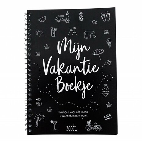 Vakantiedagboek voor alle mooie vakantieherinneringen