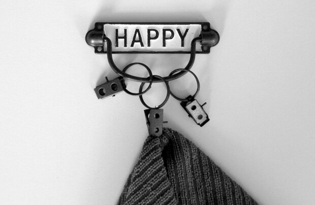 handdoek-clip Love/Laugh/Happy 