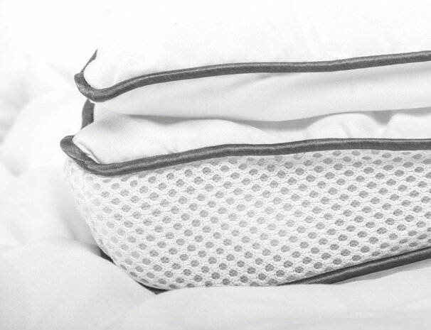 3D AIR Micro Touch Enkel Dekbed White
