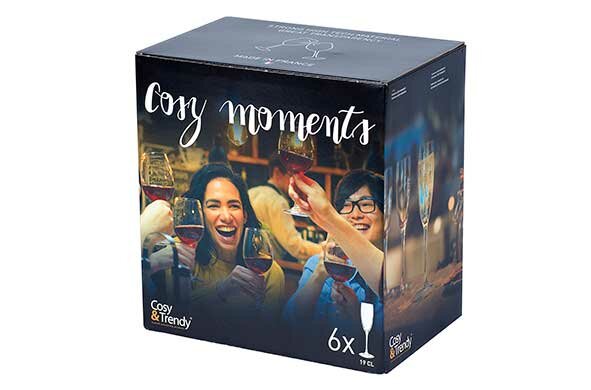 CHAMPAGNEGLAS 19CL SET6 COSY MOMENTS 