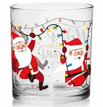 KERST DRINKGLAS CHRISTMAS SWING GLAZEN 22CL SET3