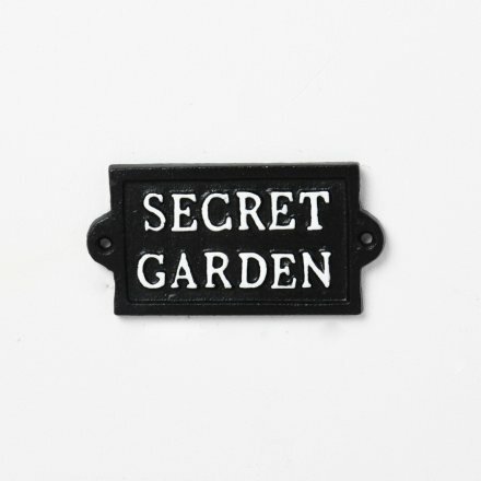 Tekstbord  "Secret Garden" 