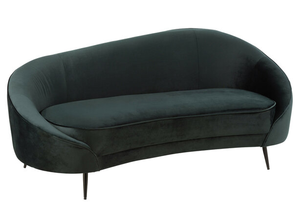 Sofa Elisabeth Groen/Grijs/Bruin J-Line