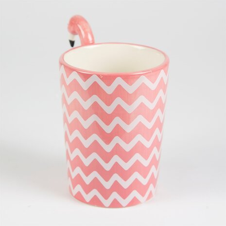 Ziggy Flamingo Mok 380 ml