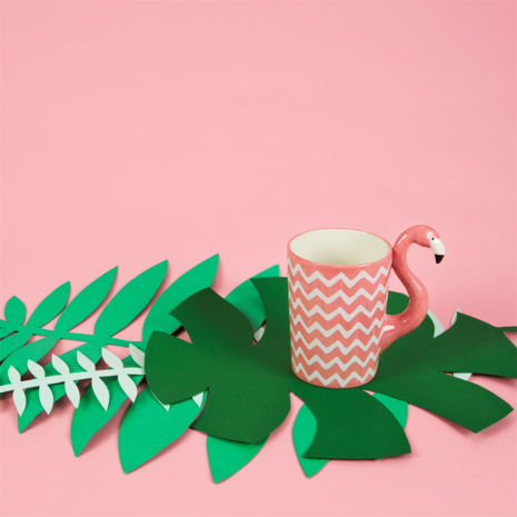 Ziggy Flamingo Mok 380 ml
