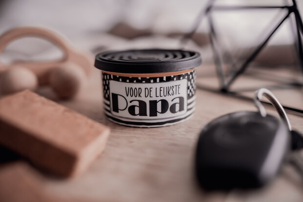 Autoparfum geurblikjes - Voor de leukste Papa De heerlijke autoparfums van SilliBeads laten jouw auto nog lekkerder ruiken. 