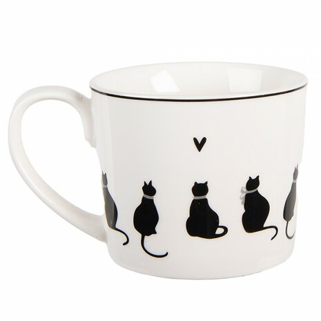 Mok met Katten en Hartje