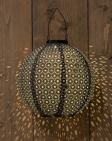 LAMPION SOLAR HANGLAMP LAMPION MAROKKO 25CM