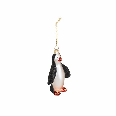 Kerstbal Pingu&iuml;n.&nbsp;6x3,5x10cm 