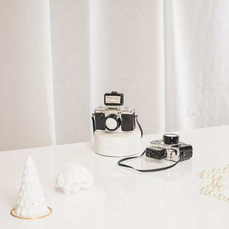 Kersthanger/Kerstbal - Camera - Glas 