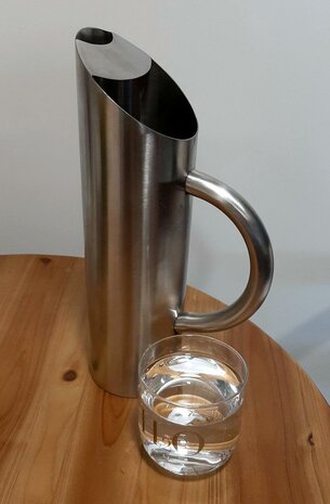 WATERKAN-SCHENKKAN MAT 1,2L D9XH30CM RVS 1.2L