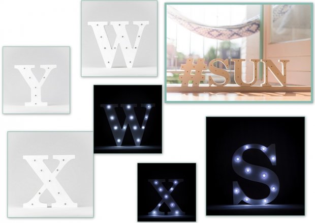 ABC LETTERS LED LICHT